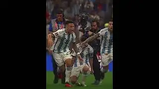 Messi Reaction On Winning The World Cup Final#soccershorts #messi #argentina
