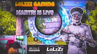 LoLzZz Gaming Vs Mantri Is Live | Mantri Is Live Vs LoLzZz Gaming | YouTubeNikYT
