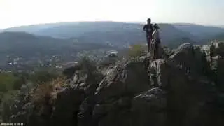 Climbing in Kirn, Germany - Drone Footage