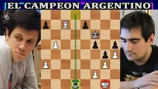 PARTIDA POR EL CAMPEONATO Diego Flores vs Federico Perez ronda 11 campeonato argentino 2025
