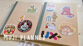 MUJI Planner 2024/2025 Flip Through