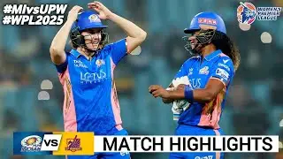 WPL 2024 Match 16 | MIW vs UPW Highlights | Thrilling Clash & Best Moments!