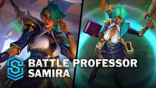 Battle Professor Samira Skin Spotlight - Pre-Release - PBE Preview - League of Legends