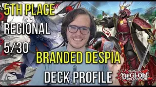5th Place Branded Despia Yu-Gi-Oh! CYAC Side Deck Regional Deck Profile - MY FIRST BIG TOP!!