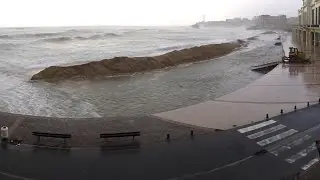 Biarritz Temp&ecirc;te Christine 3 mars 2014
