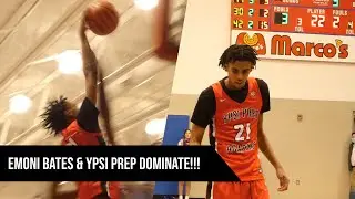 Emoni Bates puts up 32!! Ypsi Prep Dominates St. Francis!! Ypsi Prep Vs. St. Francis Highlights