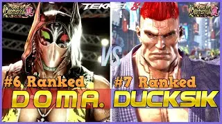 T8 ▰ DOMA (#6 Ranked Armor King) Vs PARK DUCKSIK (#7 Ranked Jack-8) ▰ Tekken 8 High Level Gameplay