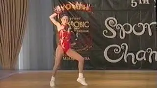 Daiana Nanzer (Argentina) - 2002 World Youth Aerobic Championship