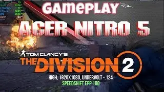 Tom Clancy's The Division 2, 4 Settings w/Throttlestop Compared, No Commentary