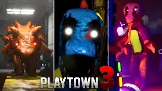 Playtown 3 - All Bosses Fights 4k60