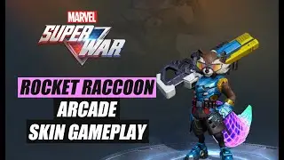 Marvel Super War - Rocket Raccoon: Arcade Skin Gameplay (MSW)