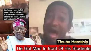 Lecturer Goes Mad While Teaching Students In Class
