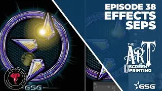 Special Effect Separations Halo, Starburst, Hot Spot  | The Art of Screen Printing Episode 38