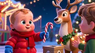 Jolly Christmas Ride 🎄🚂 Fun Holiday Song for Kids | Festive Playtime Music