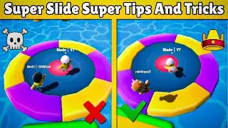 Stumble Guys Super Slide Tips And Tricks | Stumble Guys New Map Tips And Tricks | Stumble Guys