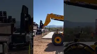 Delivery Day of a 50' x 60' x 20' Pre-Engineered Metal Building