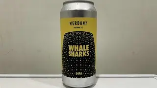 WHALE SHARKS | DIPA | Verdant Brewing Co, Penryn, Cornwall, England | Craft Beer Live Review