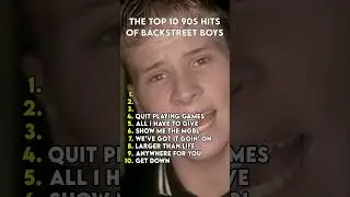 Backstreet Boys &ndash; Biggest 90s Hits 🎤