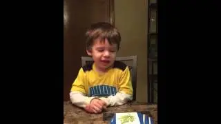 Nick Doing Flashcards