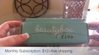 Beauty Box Five May 2014--Read below