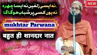 Na Aisi Zulfen Na Aisa Chehra 📢mukhtar Parwana ✓New naat Sharif 2023