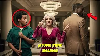 LA MILLONARIA USA LENGUA DE SEÑAS CON EL CONSERJE: 