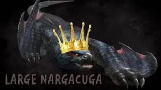 Monster Hunter World Iceborne Large Gold Crown Nargacuga ( We Run This Town )
