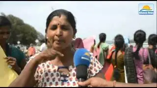 Health dept. volunteers staffs protest in Trincomalee