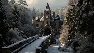 Winter Walks Beyond the Cloisters of Melk Abbey | Dark Academia Playlist For Writing, Reading