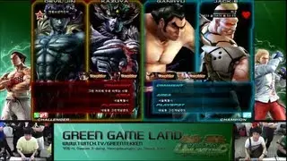 Tekken tag 2 (Tag2, TTT2) - Magic boy(kazuya/deviljin), GGang mai(ogre/eddy) vs Bigu(ganryu/jack)