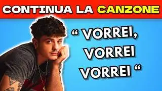 QUIZ - CONTINUA LA CANZONE DI OLLY || FINISH THE LYRICS  🎤