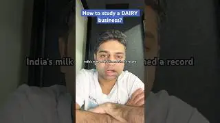 How to study a DAIRY business? #dairy #equityresearch #investandrise