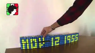 Rubik's Mosaic | Back to the Future Day - tribute