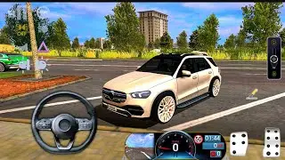 Driving School Simulator Android Gameplay: Explore the City with the Mercedes Benz GLE Class!