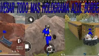 ATRAVESAR TODO+HOLOGRAMA AZUL BORDES FF NORMAL ANDROID 