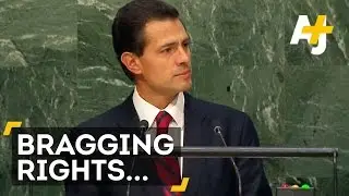 Enrique Pe&ntilde;a Nieto Brags About Mexico's Human-Rights Legislation At UN General Assembly