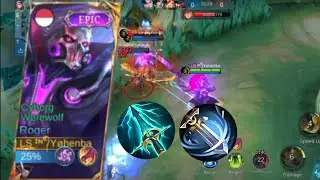 Roger damage #mvp #mobilelegendsbangbang 