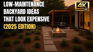 🎥 &ldquo;Low-Maintenance Backyard Ideas That Look Expensive (2025 Edition)&rdquo;