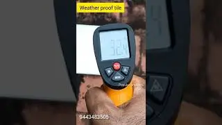 Roof guard Cool tile 🥶 | Terrace tile | Weather proof tile
