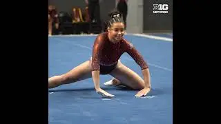 Gopher Goes for Perfect 10 on Floor Excercise | Minnesota Women's Gymnastics