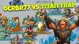 Lords Mobile - Titan rally trap capped me. ocrBR 77 EMPEROR account come to the rescue