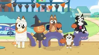 Bluey: Mummy Heeler's Pumpkin Party 🎃 | Halloween Fun with Bluey and Friends!