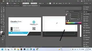 Adobe Illustrator Full Business Card Creation Class | Print Ready Business Card Design