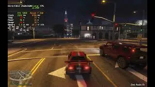 Grand Theft Auto V Enhanced | Very High settings - Legion 5 (RTX 5060 + Ryzen 7 260) FG on vs off