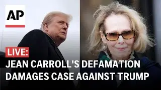 Trump trial LIVE: Outside court for E. Jean Carroll's defamation damages case against Trump