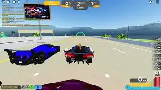 Roblox Driving Empire - 2022 Rovana Racer VS 2024 Devel Sixteen in Highway Race