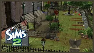 Goth Family Graveyard || The Sims 2 Speed Build