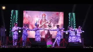 Saraswati Vandana Rhythm foundation School annual function 2025 maa Saraswati sharde song