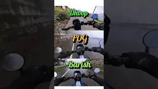 Unpredictable Weather in Mountains #motovlog #bike #Hunter350 #newsong #bollywood #music #biker
