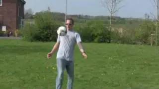 Gregin8er completing 30 Kick-Ups challenge on SupaHeroz.com